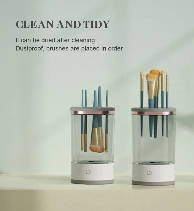 3 in 1 Automatic makeup brush cleaner