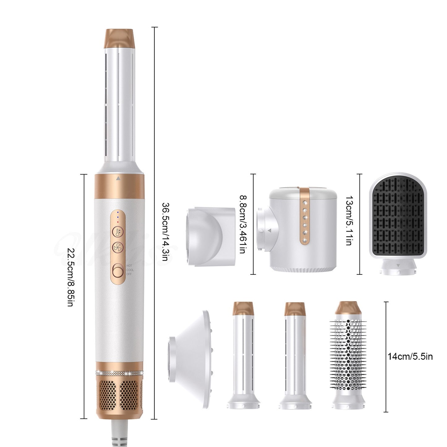 7-in-1 Pro Hair Styling Set