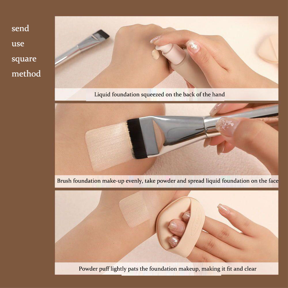 Foundation make-up brush