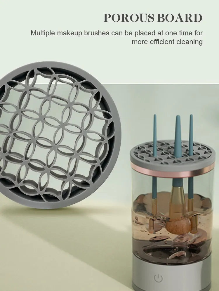 3 in 1 Automatic makeup brush cleaner