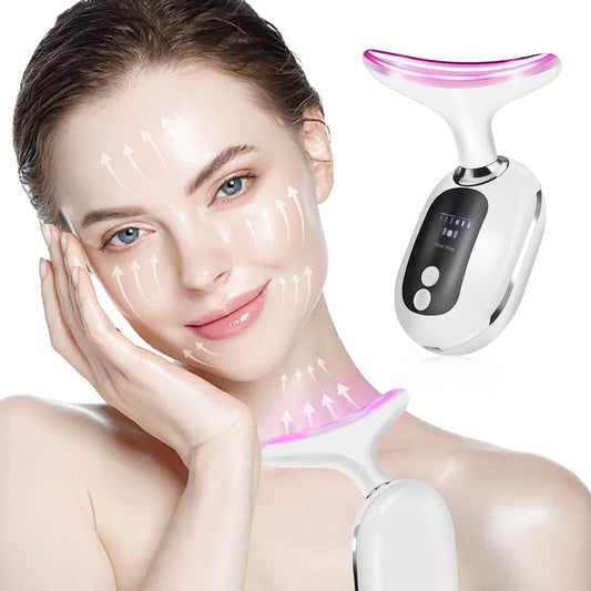 Neck & Face Therapy LED Massager